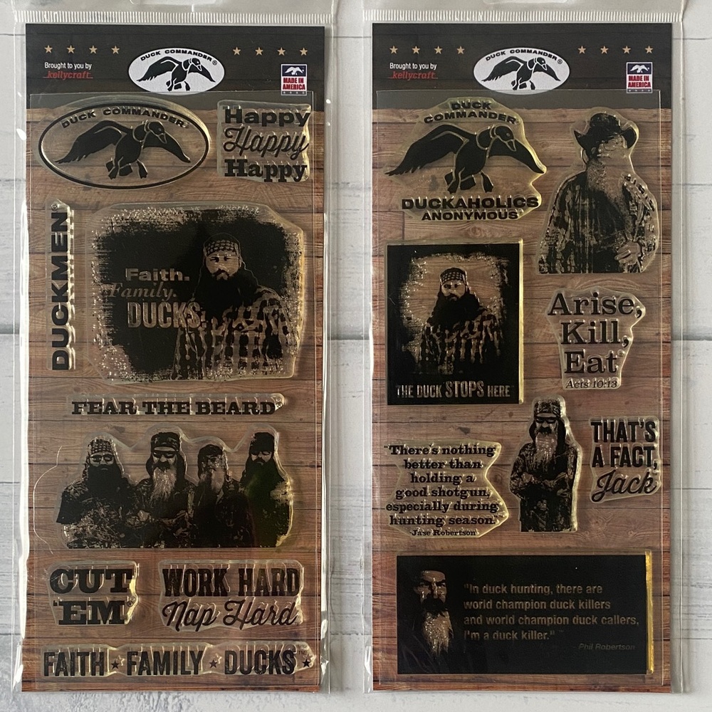 Duck Commander Clear Stamp Set | Duck Dynasty